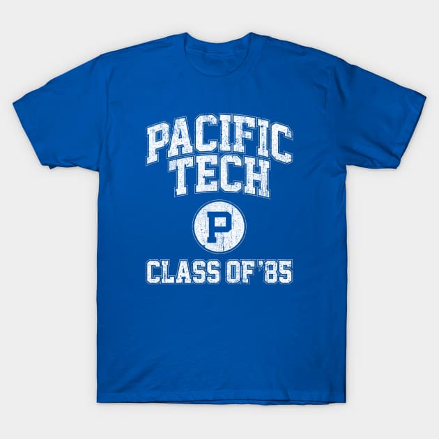 Pacific Tech Class of 85 T-Shirt by huckblade